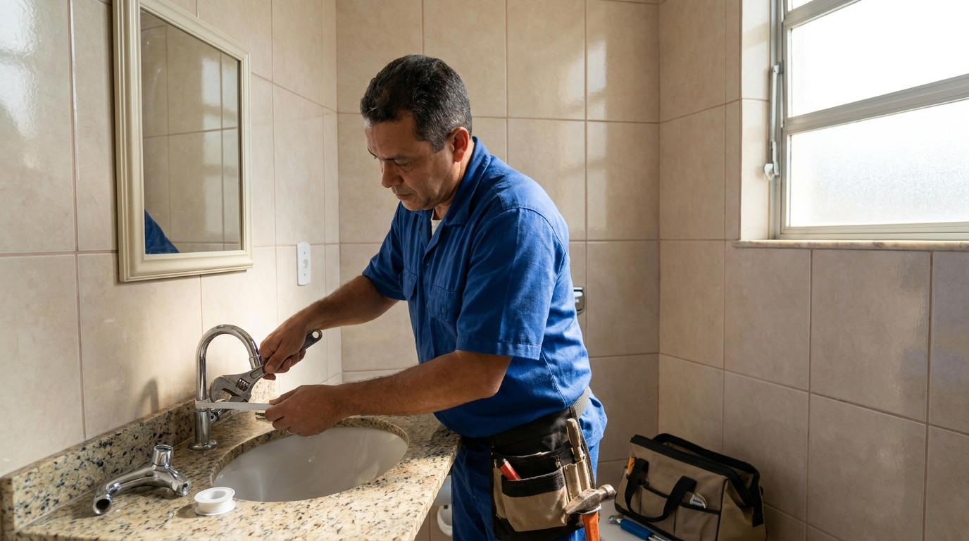Ajustes em Torneiras em Lages‑SC
